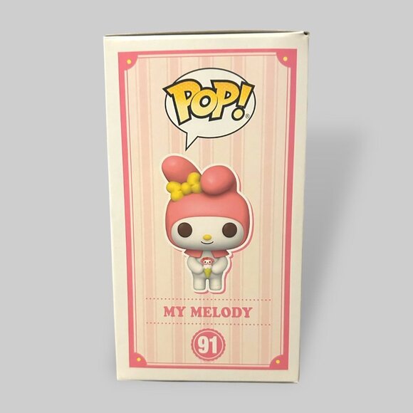 Funko POP! Sanrio Hello Kitty & Friends My Melody with Ice Cream Glow Exclusive - Picture 7 of 9